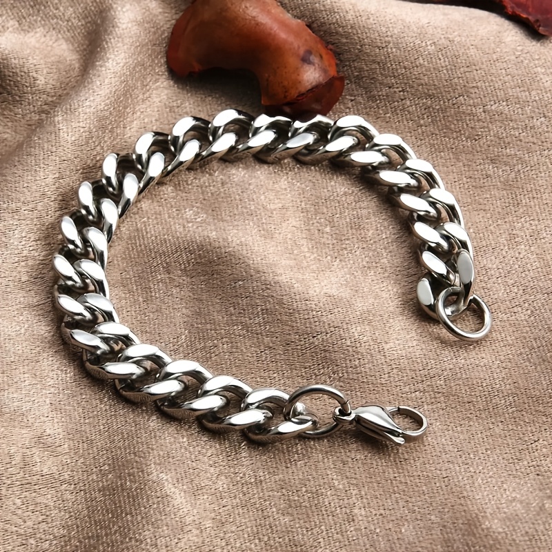 Men's Retro Coarse 10mm Width Cuba Bracelet — High-End Gift Jewelry